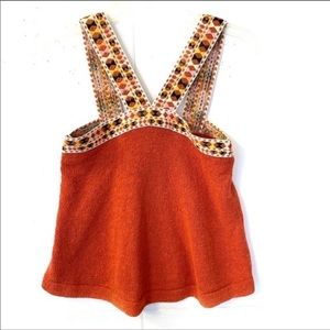 🆕 Madewell Embroidered Swing Tank Sweater